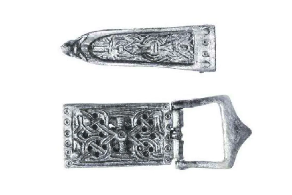 Ferret de Ceinture Viking de Gotland Argent Replik Shop
