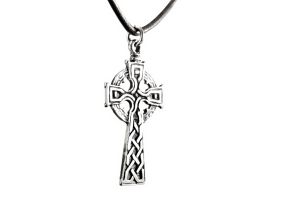 Celtic Cross Pendant, Silver