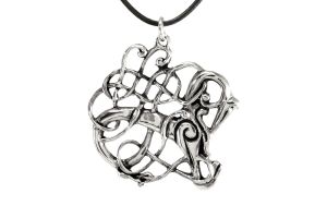 Pendant in Urnes Style, Silver