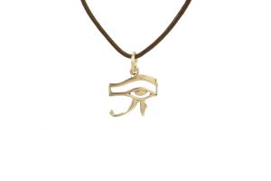 Eye of Horus Pendant, Gold