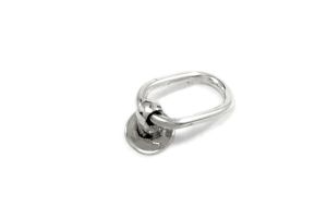 Ring Clasp, Silver