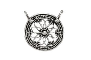 Roman Filigree Pendant, Silver