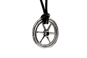 Wheel Pendant (Rouelle), Silver
