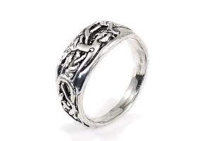 Viking Ring in Urnes style, Silver