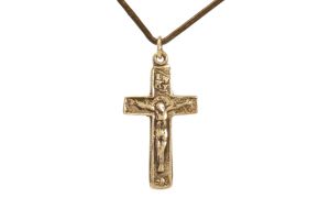 cross pendant, plague cross