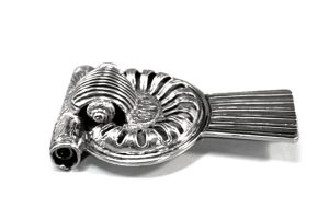 Celto-Roman Thistle-Fibula, Silver