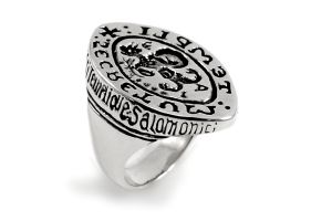 Signet Ring Of The Knights Templar, Silver