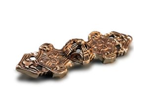 Viking Equal Arm Brooch, Bronze