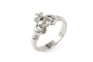 Claddagh-Ring, Silver