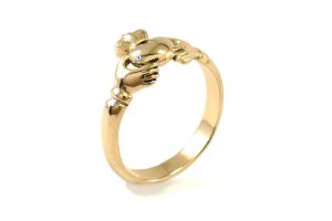 Claddagh-Ring, Gold 585