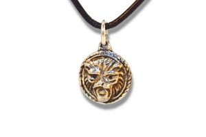 Kleiner Römischer Löwenanhänger, Bronze