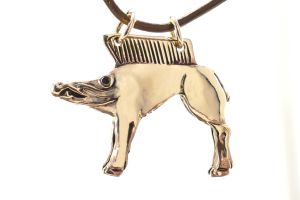 Celtic Boar Pendant, Bronze