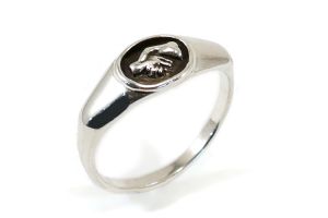 Roman Wedding Ring, Silver