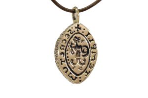 Templar Abraxas Pendant, Bronze
