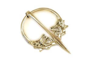 Broche Viking Penannulaire, Bronze