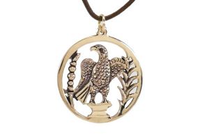 Römischer Adler Anhänger Signum, Bronze