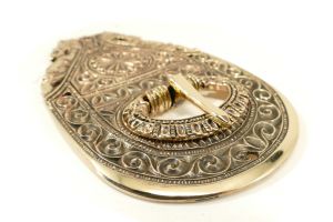 Large Chip Carved Buckle