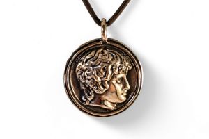 roman antinous pendant