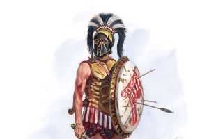 Griechischer Hoplit Sparta, 1/16