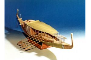 Boat of Pharao Cheops, 1:100
