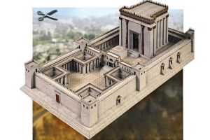 Tempel Jerusalem 1:400