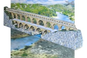 Pont du Gard, Aquaedukt 1:300